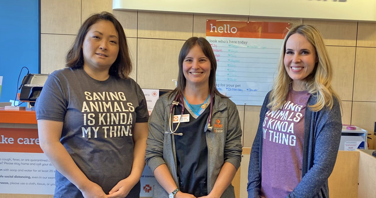 Additional staff at the Highland Park hospital