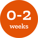 0-2 weeks