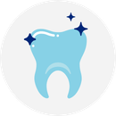 Illustrated icon of a tooth