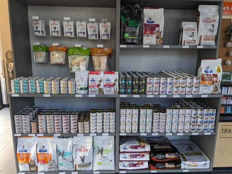 Fully stocked shelves at Johns Creek Proper